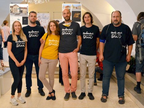 Vodní prvky na Dominikánské náměstí v Brně