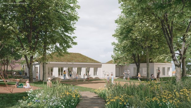 Stavební úpravy a přístavba MŠ Husova Moravské Budějovice