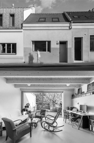 Rekonstrukce řadového domku na ulici Berkova v Brně