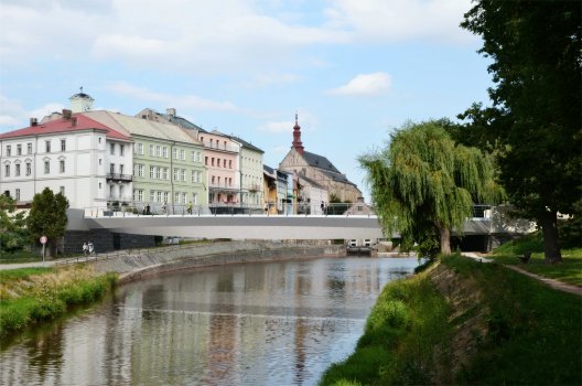 Komenského most v Jaroměři