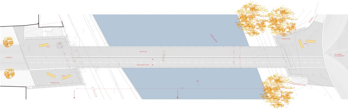 Komenského most v Jaroměři