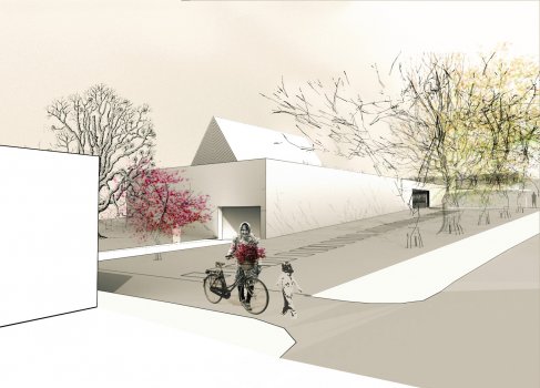 Smuteční obřadní síň ve Valašském Meziříčí