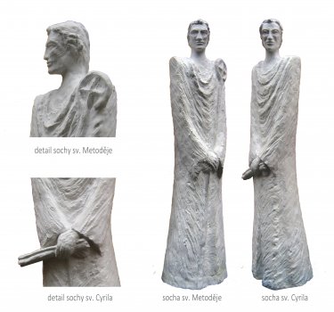 Návrh výtvarného díla připomínajícího sv. Cyrila a sv. Metoděje