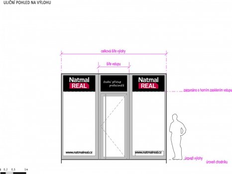 Nová pobočka realitní kanceláře - úprava komerčních prostor